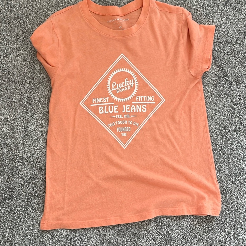 Lucky Brand Coral T-Shirt
